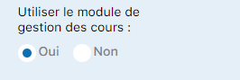 Navigation vers PARAMETRE / GERER LA FACTURATION